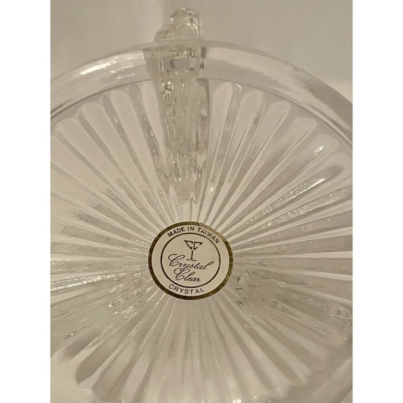 Vintage Three Praying Angels Crystal Clear Votive Candle Holder Made In Taiwan - Picture 6 of 8